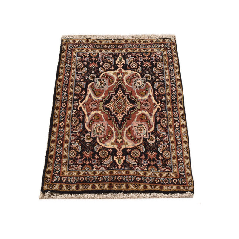 Persisk teppe - Bijar - 70 x 50 cm - mørk beige