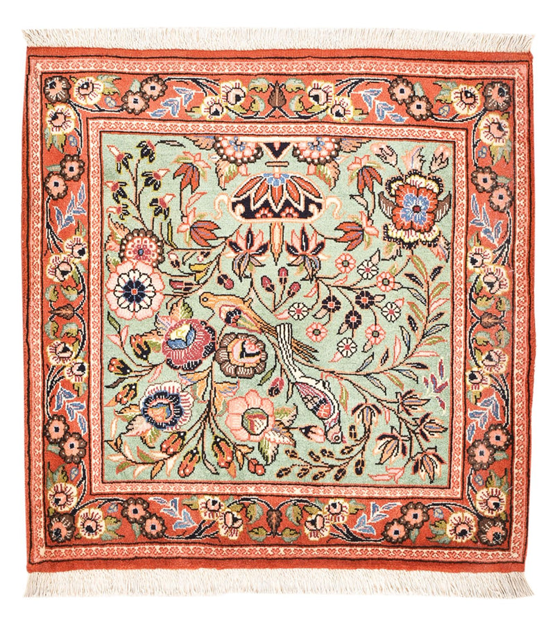 Persisk teppe - Royal - 77 x 75 cm - flerfarget