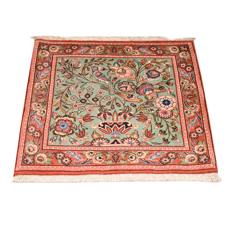 Persisk teppe - Royal - 77 x 75 cm - flerfarget