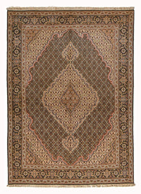 Persisk teppe - Tabriz - Royal - 210 x 151 cm - mørk brun – product image
