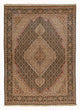 Persisk teppe - Tabriz - Royal - 210 x 151 cm - mørk brun