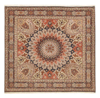 Persisk teppe - Tabriz - Royal square  - 252 x 248 cm - mørk beige – product image