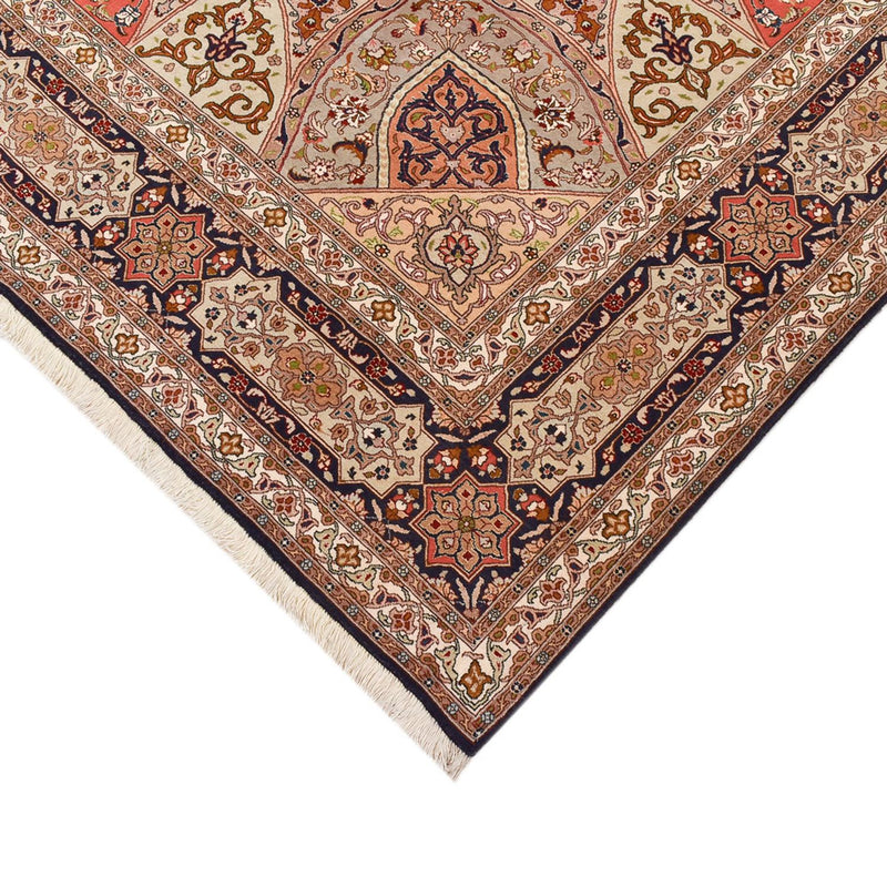 Persisk teppe - Tabriz - Royal square  - 252 x 248 cm - mørk beige