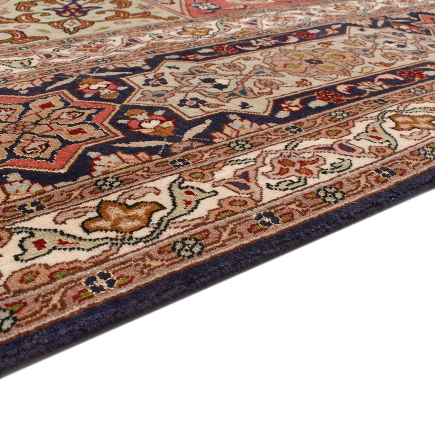 Persisk teppe - Tabriz - Royal square  - 252 x 248 cm - mørk beige