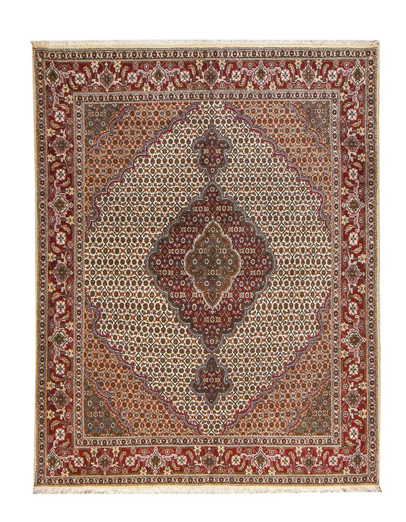 Tabriz - 40 Raj Teppe 198x154cm - Persisk teppe