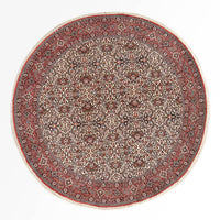 Persisk teppe - Bijar rundt  - 250 x 250 cm - lys rød – product image