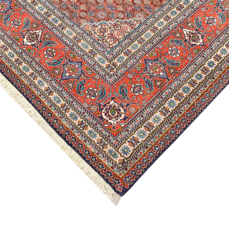 Persisk teppe - Tabriz - 291 x 206 cm - lys rød