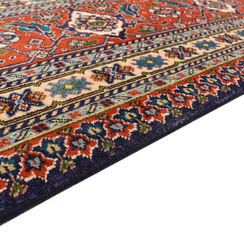 Persisk teppe - Tabriz - 291 x 206 cm - lys rød