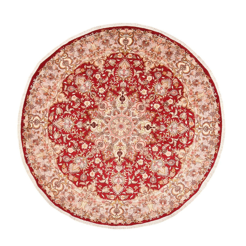Tabriz - 60 Raj Teppe 200x200cm - Persisk teppe