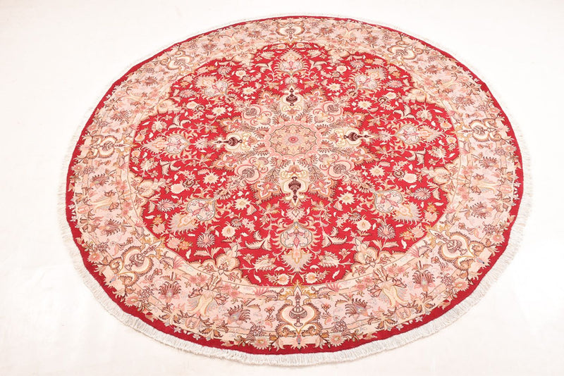 Tabriz - 60 Raj Teppe 200x200cm - Persisk teppe