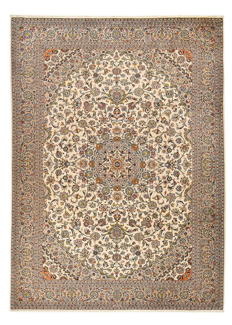 Perserteppich - Keshan - Royal - 353 x 254 cm - sand