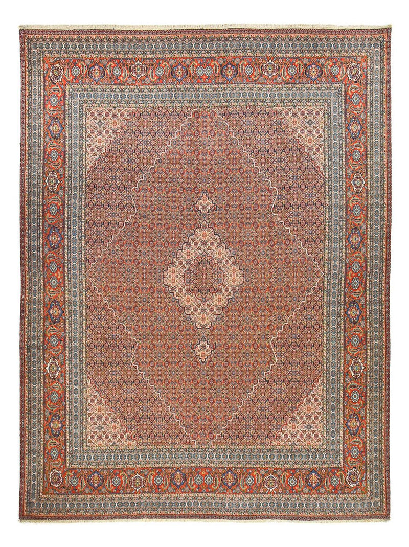 Persisk teppe - Tabriz - 418 x 306 cm - rust