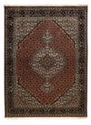 Tabriz - 40 Raj Teppe 150x203cm - Persisk teppe - Rektangulær / Mørk rød / 150 x 203 cm Rektangulær