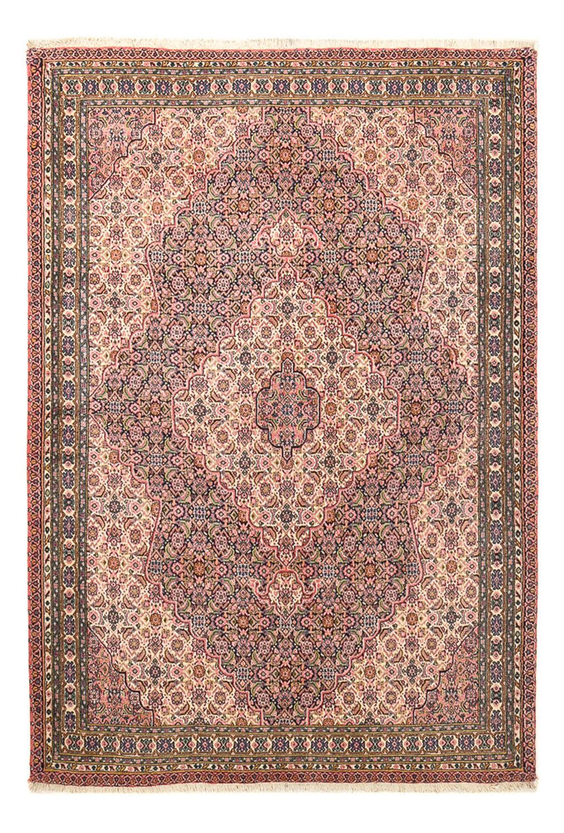 Persisk teppe - Tabriz - 227 x 158 cm - lys rød