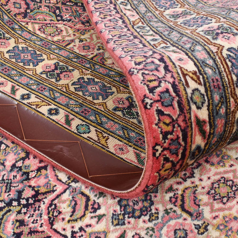 Persisk teppe - Tabriz - 227 x 158 cm - lys rød