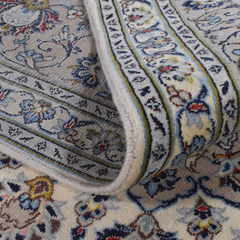 Persisk teppe - Keshan - Royal - 350 x 246 cm - grå