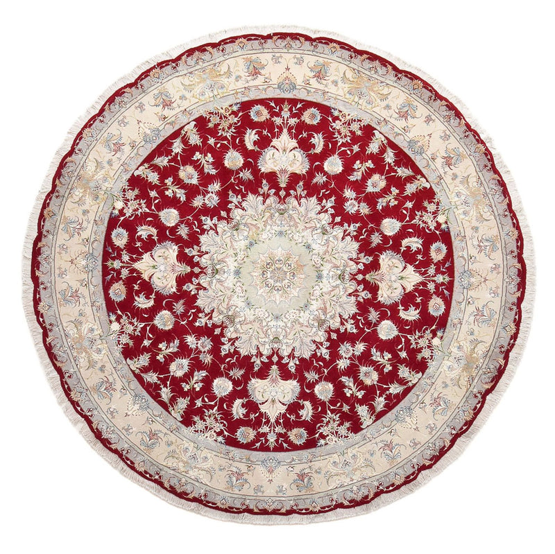 Tabriz - 60 Raj Teppe 250x250cm - Persisk teppe