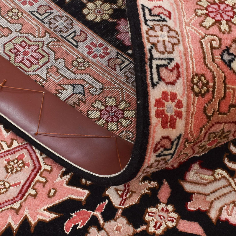 Løper Persisk teppe - Tabriz - Royal - 352 x 91 cm - mørkeblå