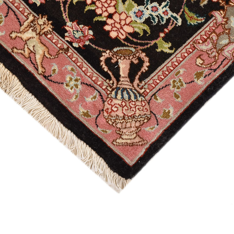 Persisk teppe - Tabriz - Royal - 72 x 55 cm - mørkeblå