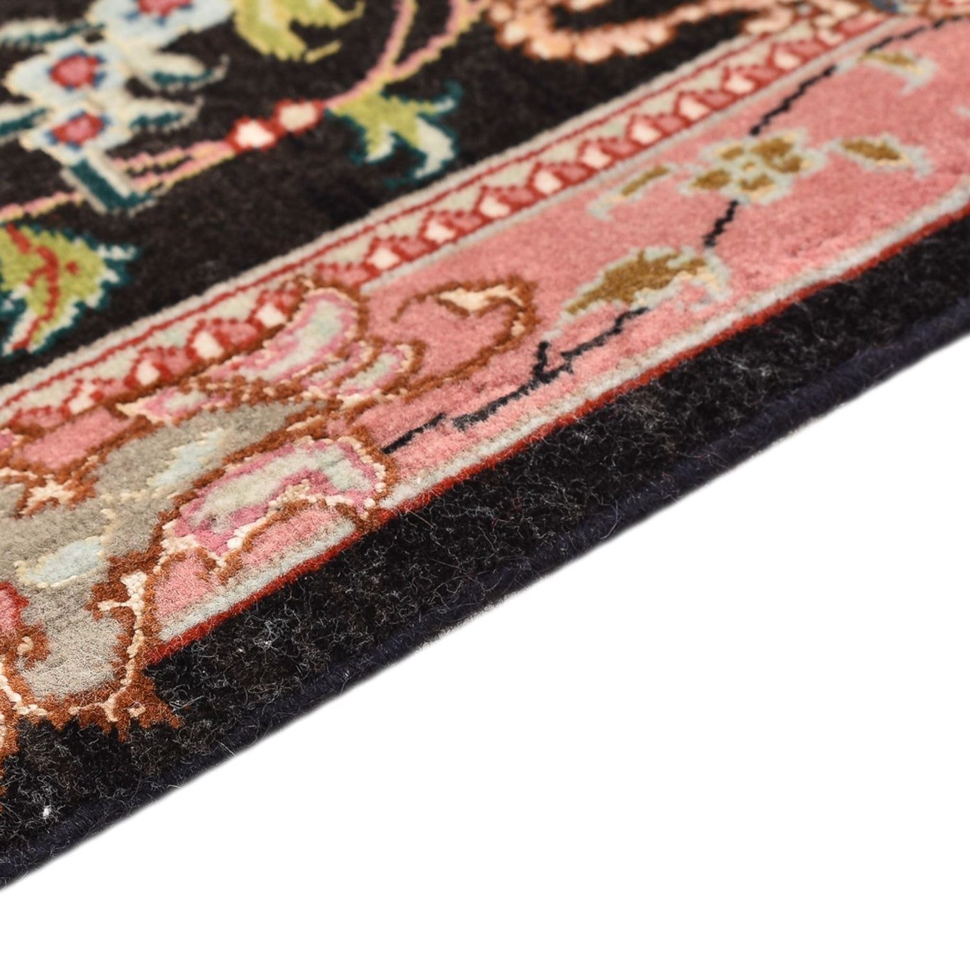 Persisk teppe - Tabriz - Royal - 72 x 55 cm - mørkeblå