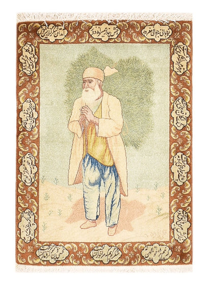 Tabriz - 50 Raj Teppe 56x73cm - Persisk teppe
