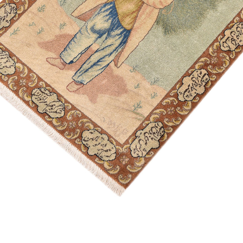 Tabriz - 50 Raj Teppe 73x56cm - Persisk teppe