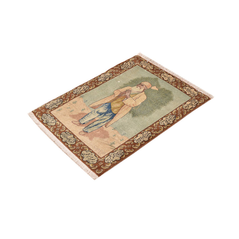 Tabriz - 50 Raj Teppe 73x56cm - Persisk teppe