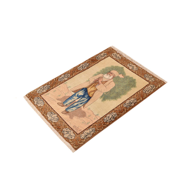 Tabriz - 50 Raj Teppe 73x56cm - Persisk teppe