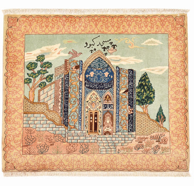 Tabriz - 50 Raj Teppe 72x87cm - Persisk teppe