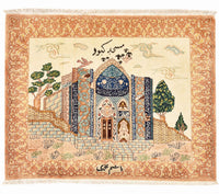 Persisk teppe - Tabriz - Royal - 83 x 72 cm - flerfarget – product image