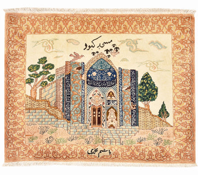 Tabriz - 50 Raj Teppe 72x83cm - Persisk teppe