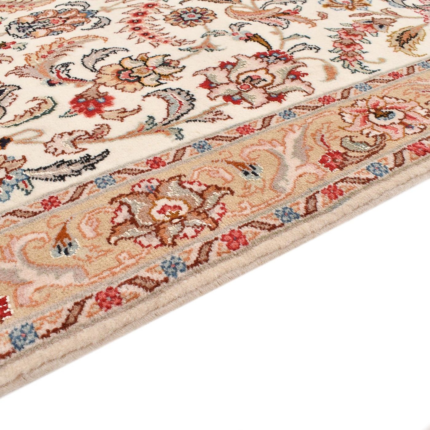Løper Persisk teppe - Tabriz - Premium - 320 x 77 cm - karamell