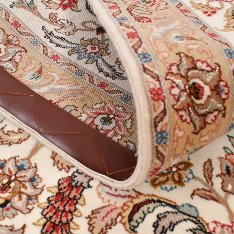 Løper Persisk teppe - Tabriz - Premium - 320 x 77 cm - karamell