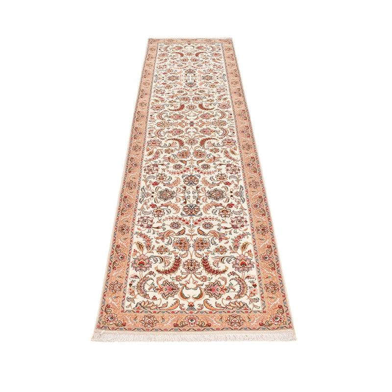 Løper Persisk teppe - Tabriz - Premium - 320 x 77 cm - karamell