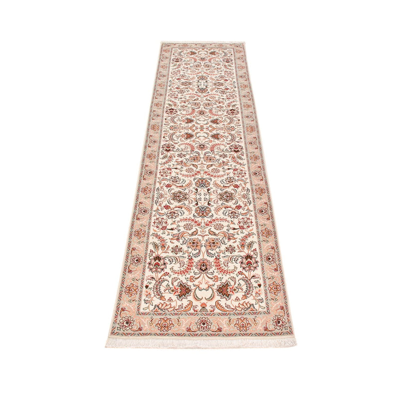 Løper Persisk teppe - Tabriz - Premium - 312 x 74 cm - karamell