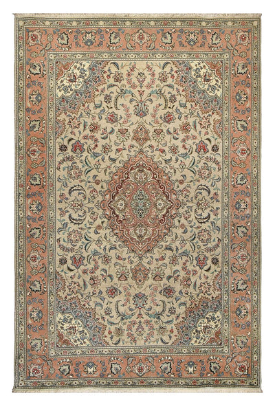 Tabriz - 40 Raj Teppe 194x290cm - Persisk teppe