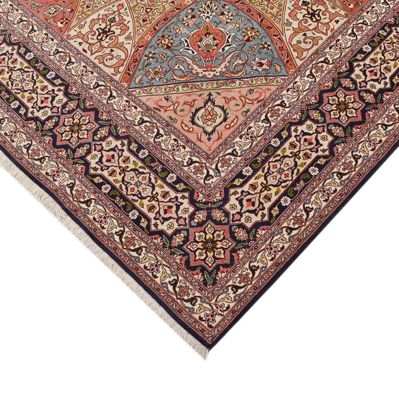 Persisk teppe - Tabriz - Royal square  - 254 x 248 cm - mørk beige