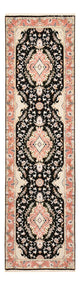 Løper Persisk teppe - Tabriz - Royal - 300 x 83 cm - mørkeblå