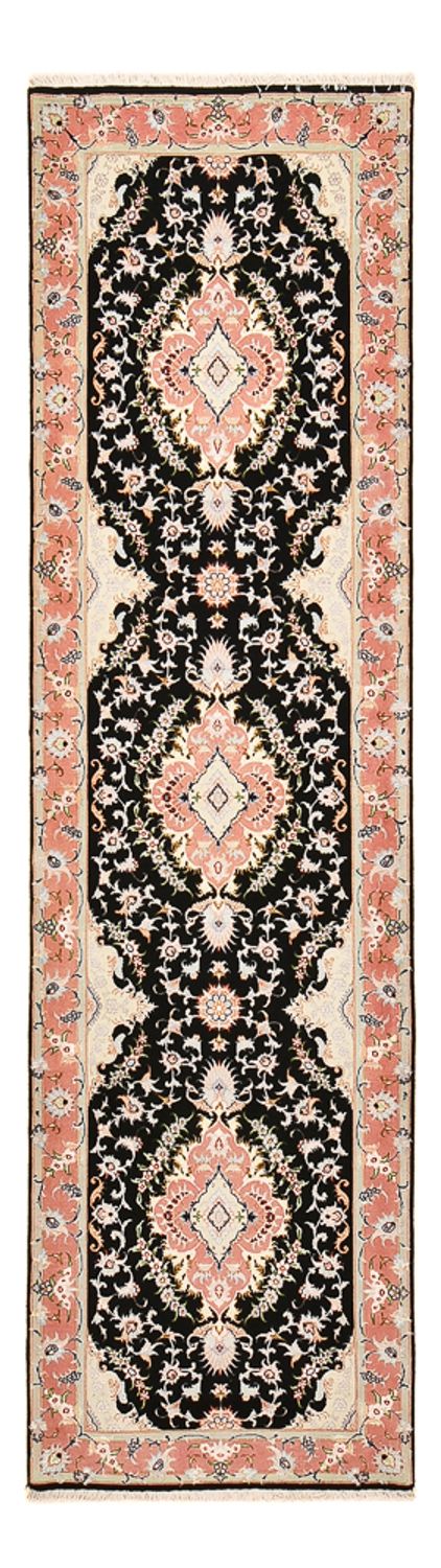 Løper Persisk teppe - Tabriz - Royal - 300 x 83 cm - mørkeblå