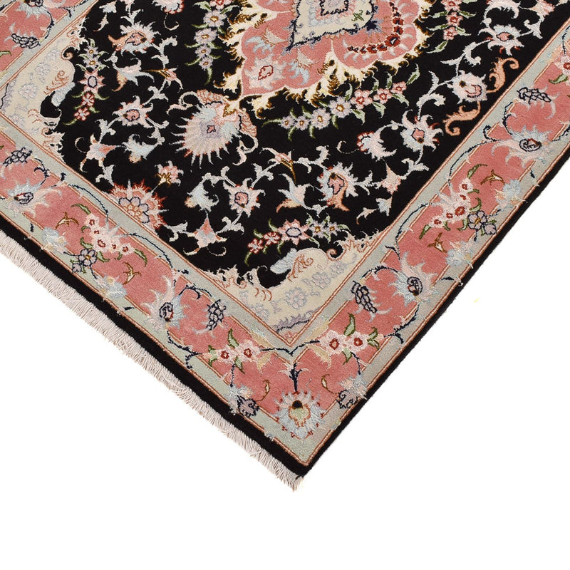 Løper Persisk teppe - Tabriz - Royal - 300 x 83 cm - mørkeblå