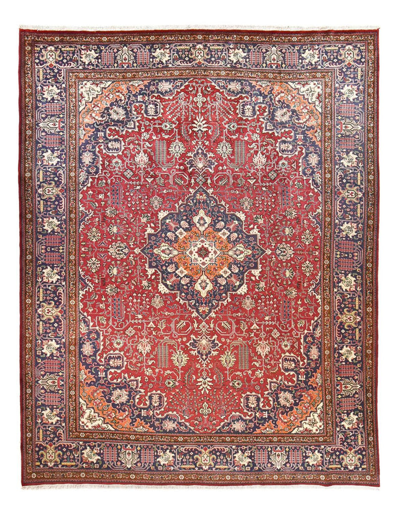 Persisk teppe - Tabriz - Royal - 402 x 308 cm - rød