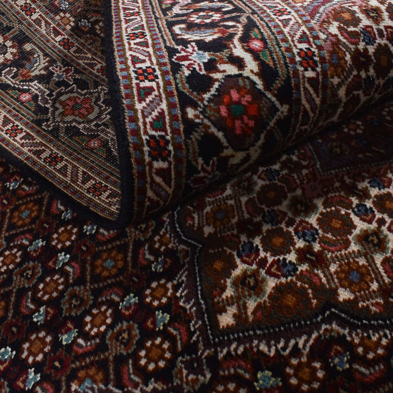 Persisk teppe - Tabriz - Royal - 204 x 150 cm - mørk brun