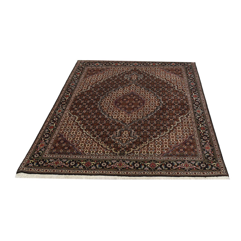 Persisk teppe - Tabriz - Royal - 204 x 150 cm - mørk brun