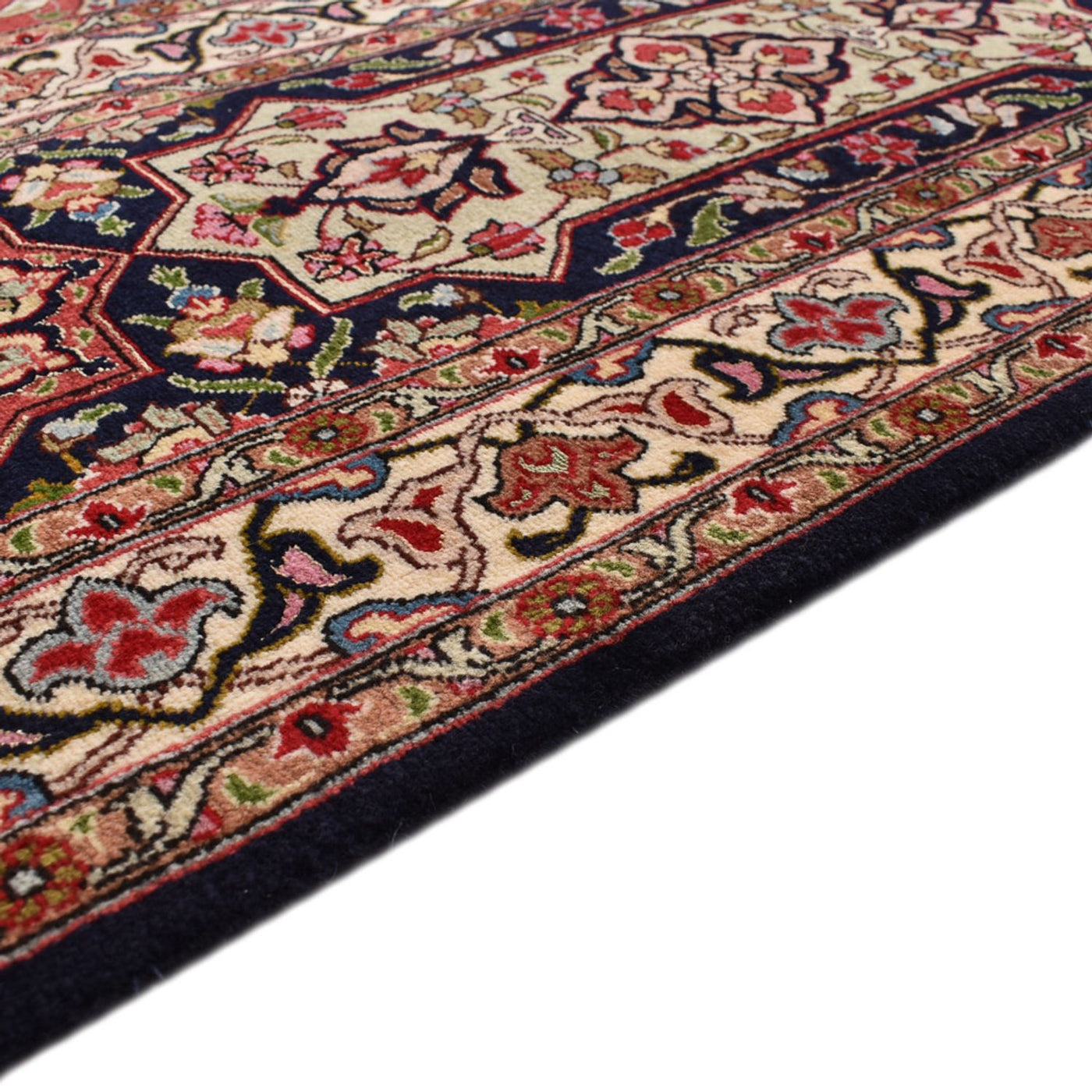 Persisk teppe - Tabriz - Royal - 402 x 302 cm - lys beige