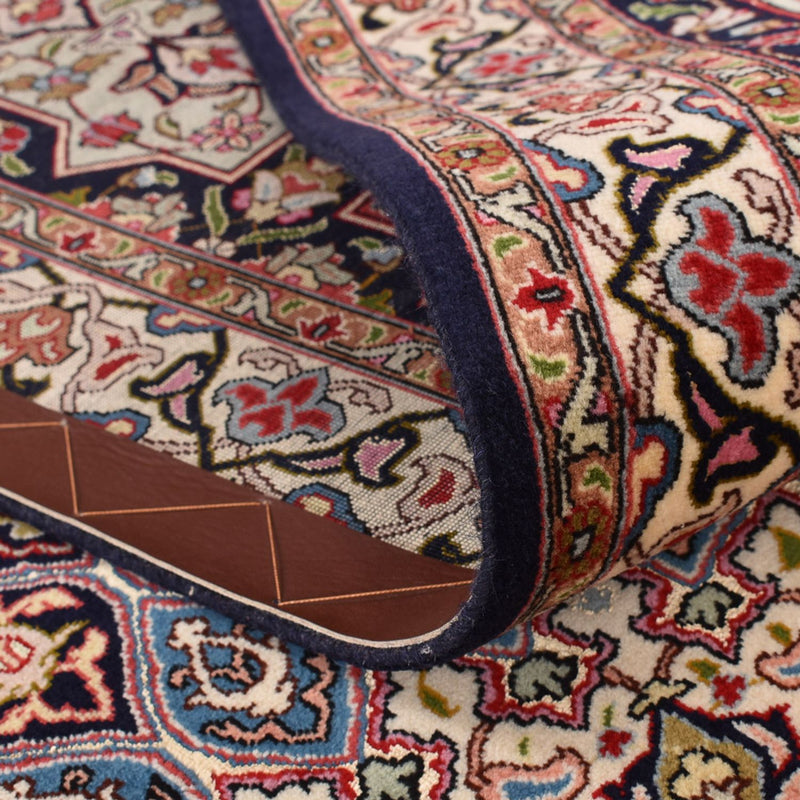 Persisk teppe - Tabriz - Royal - 402 x 302 cm - lys beige