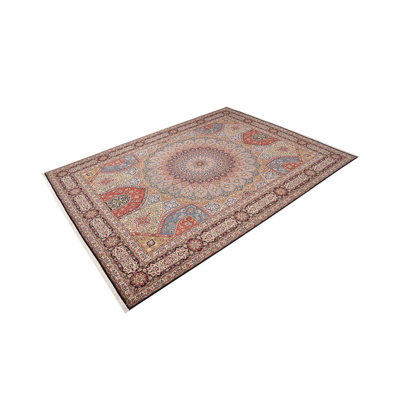 Persisk teppe - Tabriz - Royal - 402 x 302 cm - lys beige