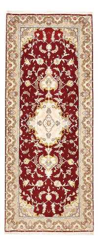 Løper Persisk teppe - Tabriz - Royal - 198 x 80 cm - rød – product image