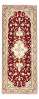 Løper Persisk teppe - Tabriz - Royal - 198 x 80 cm - rød