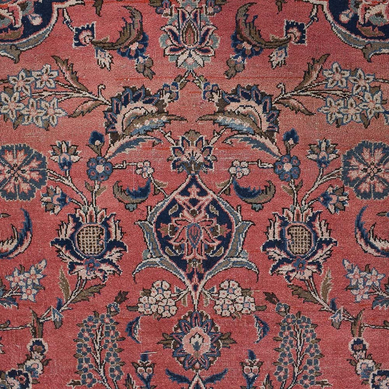 Persisk teppe - klassisk - 415 x 310 cm - lys rød