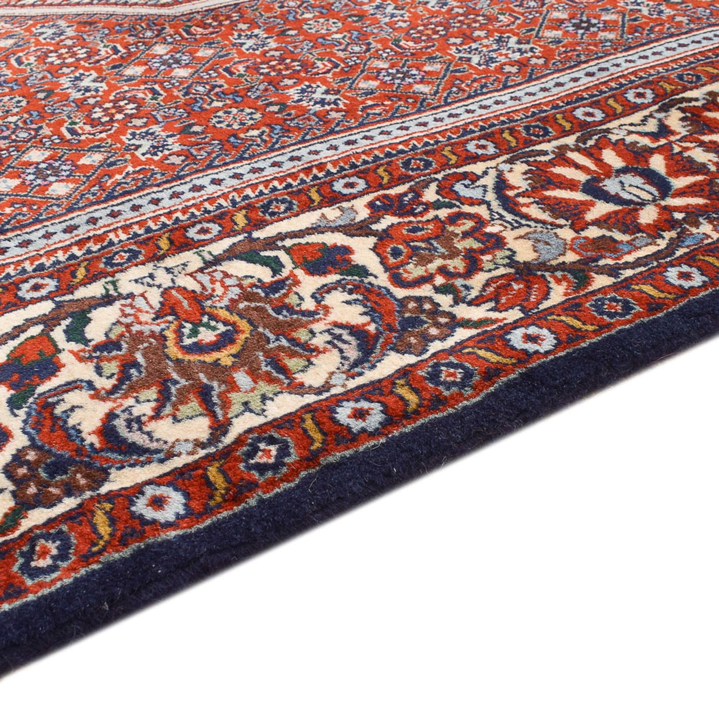 Persisk teppe - Bijar - 245 x 136 cm - rust